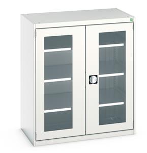 Bott Cubio Glazed Door Window Engineers / Laboratory Cupboards Cubio Perspex Glazed Cupboard 1050W x 650mmD x 1200mm H